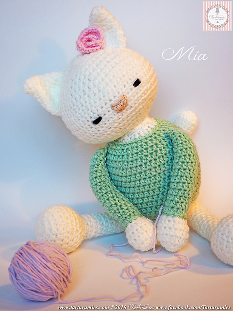 Amigurumi: Gata - Gatita Mía / Cat - Kitten Mía