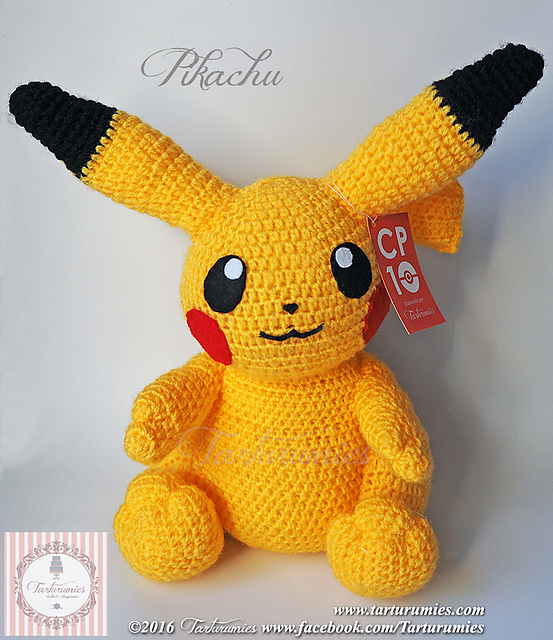 Amigurumi: Pokémon Pikachu