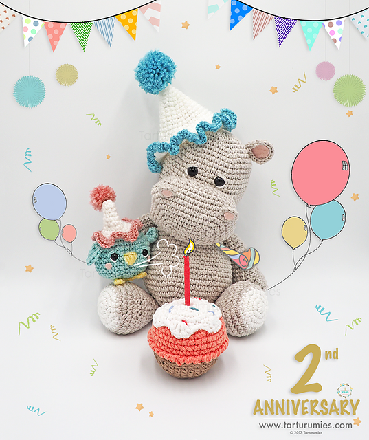 Amigurumis: Hippo / Hipopótamo Melman and Pi — foto 3