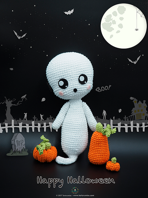Amigurumi: Ghost / Fantasma Halloween