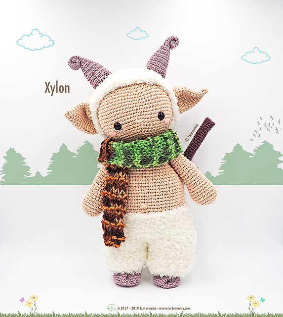Amigurumi Satyr / Sátiro Xylon