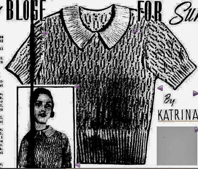 A Lacy Blouse for Summer Days