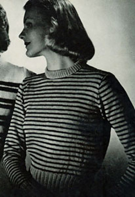 Striped Pullover No. 5304