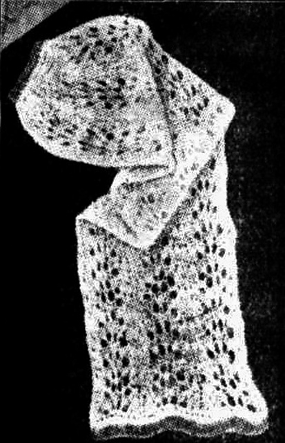 Autumn Lace Scarf