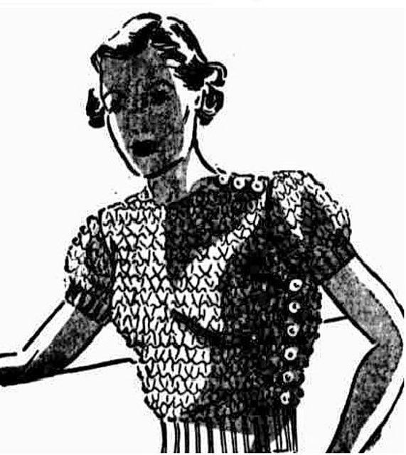 Quickly Made in Lovely Lace Stitch