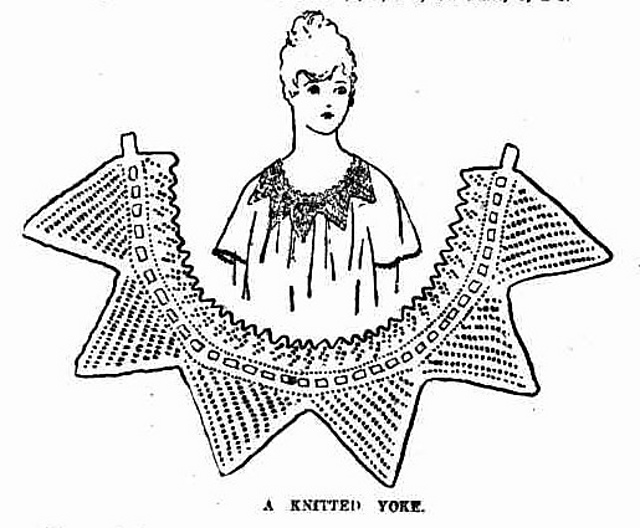 Knitted Yoke (1918)