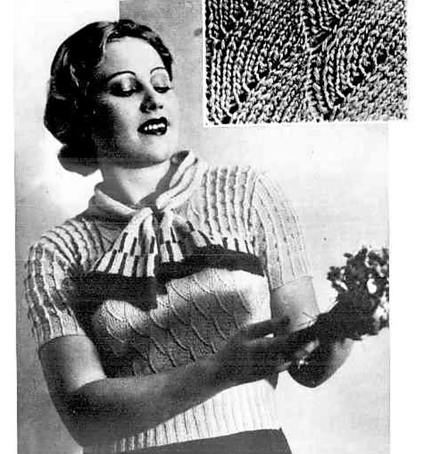 The Jaunty Touch in Your Summer Jumper