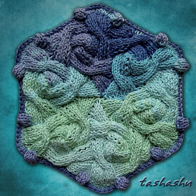Hexagon Knitted