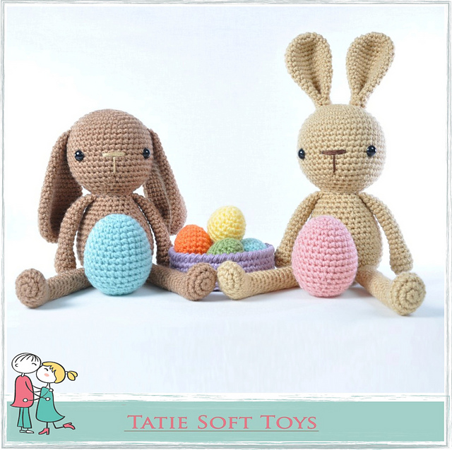 Amigurumi Easter Bunny Egg