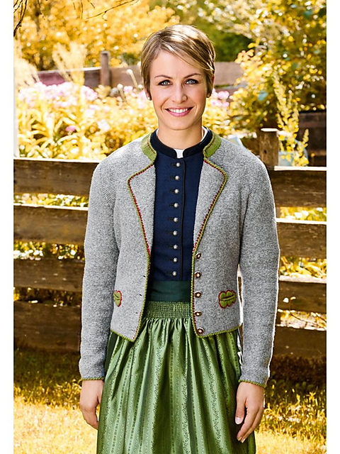 Damenjacke mit Revers