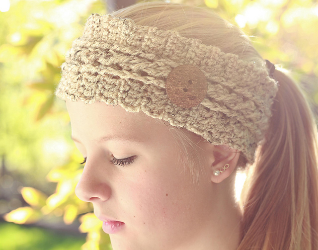 crochet sarah ear warmer