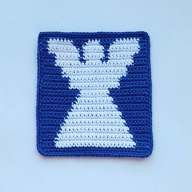 Christmas Angel Square