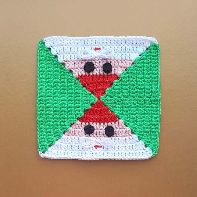 Santa Granny Square