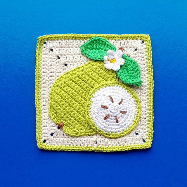Granny Square Pear