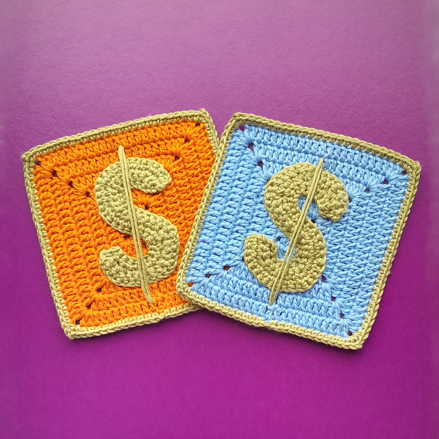 Granny Square Dollar