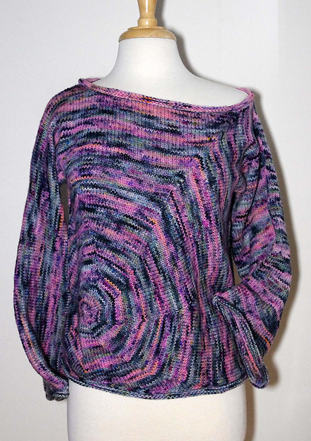 Graffiti Pullover in Koigu 80's Street Art