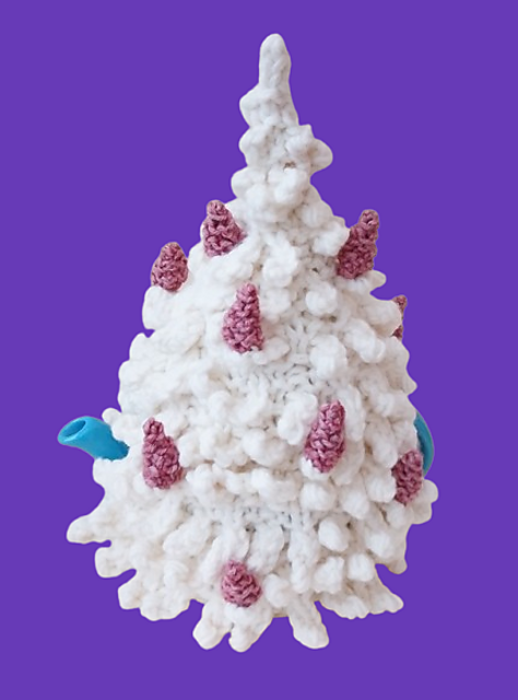 Snowy Fir Tree Tea Cosy