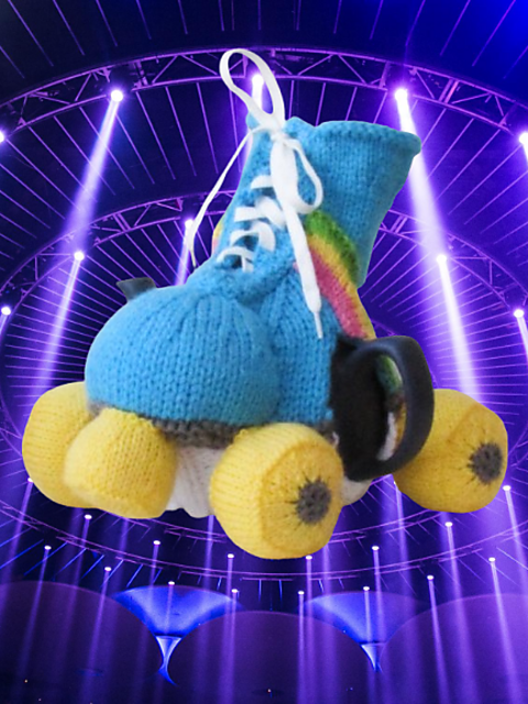 Kitchen Disco Roller Boot Tea Cosy