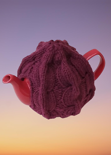 Cosy in Cables Tea Cosy