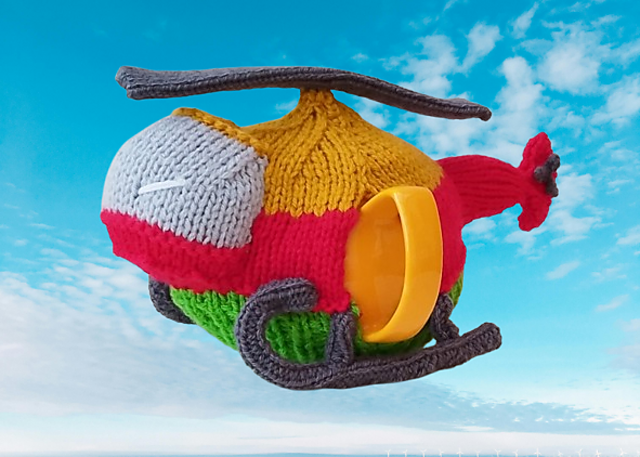 Helicopter Tea Cosy