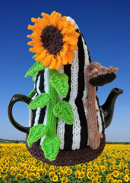 The Life of a Sunflower Tea Cosy