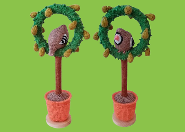 Partridge in a Pear Tree Table Decoration