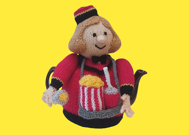 Cinema Usherette Tea Cosy