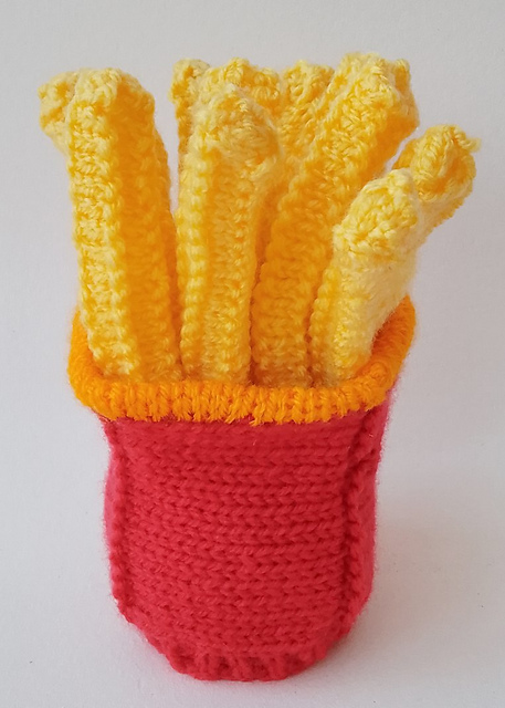 French Fries Fast Food Chocolate Orange Cosy