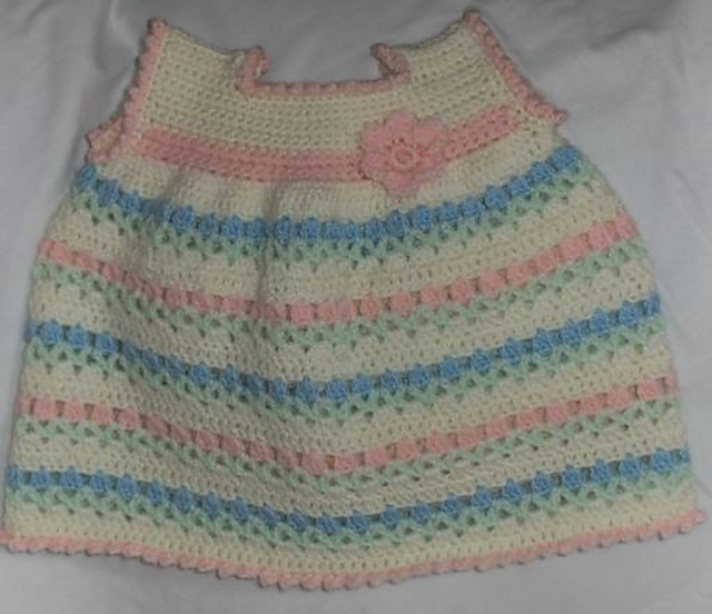 Dress with spring flowers