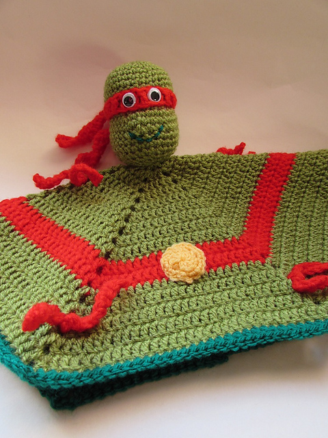 Turtle Suit Blankie