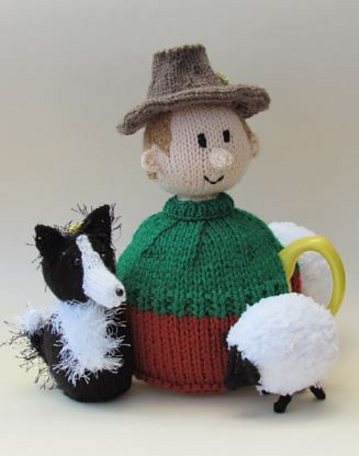 Sheep Farmer Tea Cosy