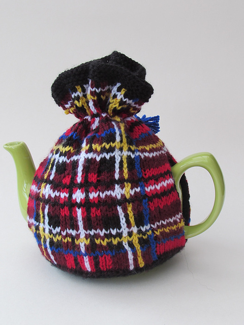 Stewart tartan tea cosy