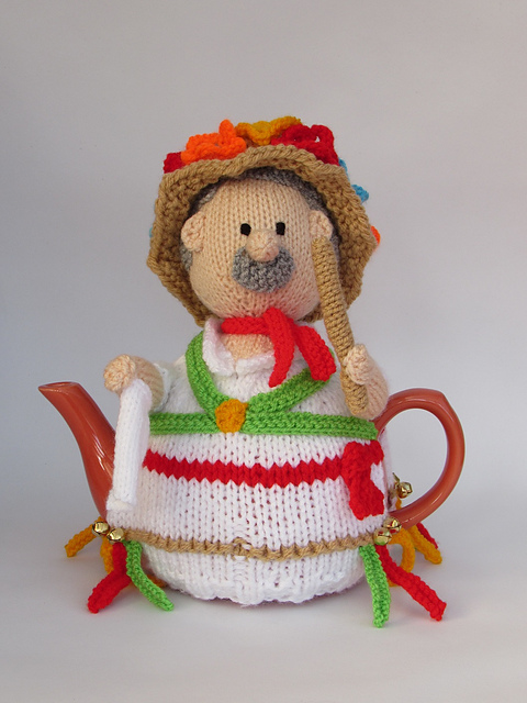 Morris Dancer Tea Cosy