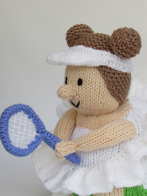 Tennis Player Tea Cosy