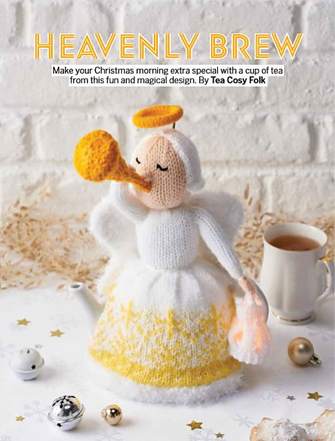 Heavenly Brew Christmas Angel Tea Cosy