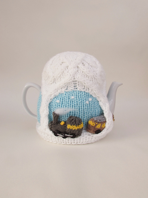 Christmas Steam Train Tea Cosy