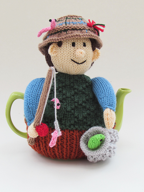 Gone Fishing Tea Cosy