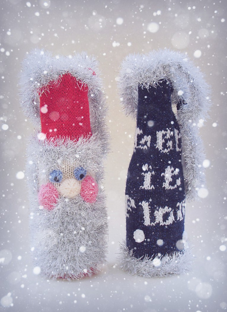 Christmas Wine Gift Bags