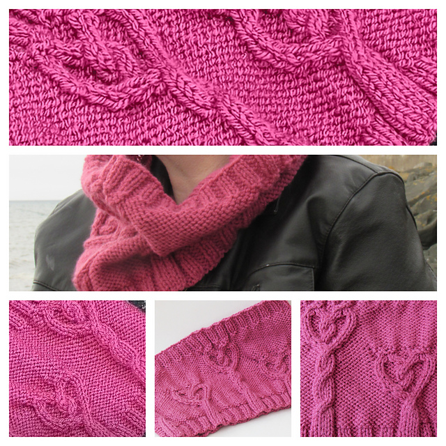 Twisted Hearts Cowl