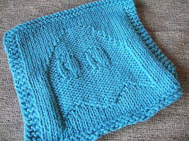 Pacman and Ghost Dishcloths