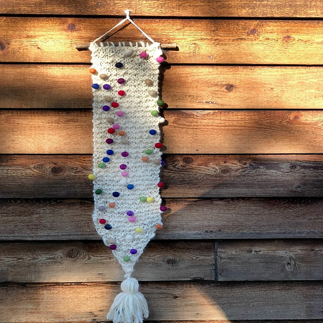 Whimsical Winter Wall Hanging