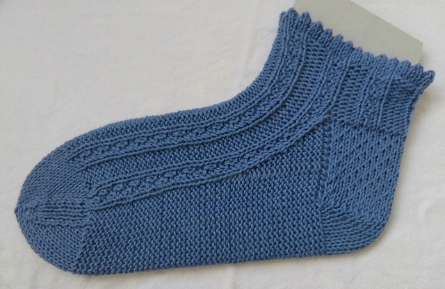 Calcetines "Huella azul"