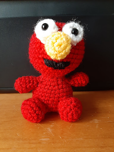 Amigurumi Red Monster