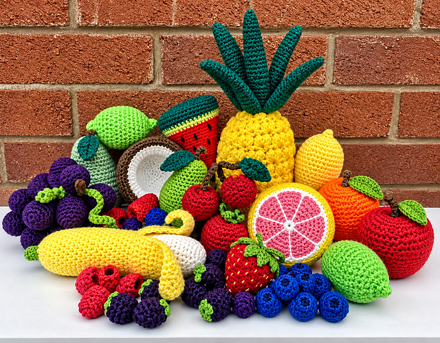Crochet Fruits
