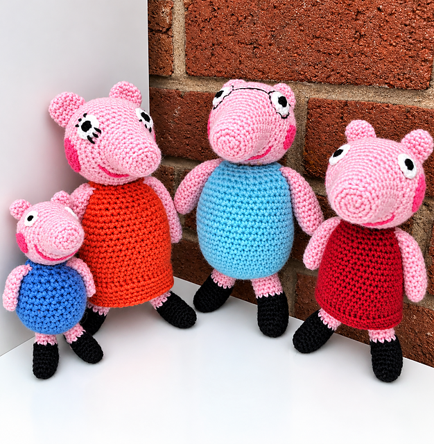 Peppa Pig and Family