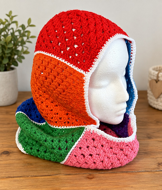 Granny Square Balaclava