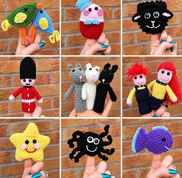 Nursery Rhyme Finger Puppets