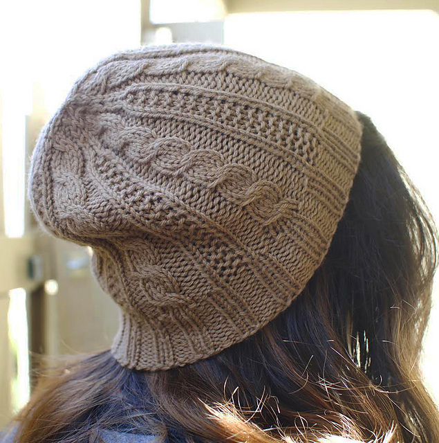 Bread Crumbs Cabled Hat