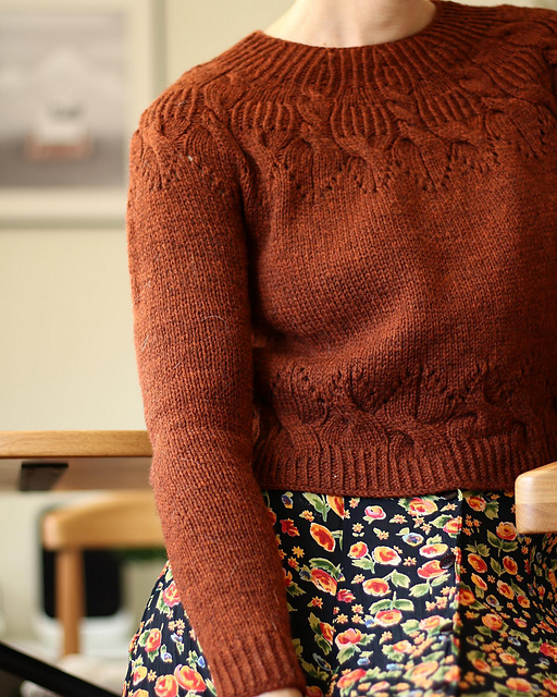 Ravelry: Cinnamomum pullover pattern by Teti Lutsak
