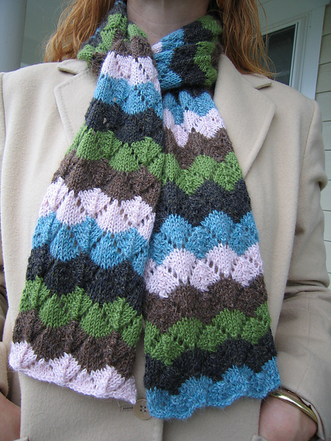 Hoofprints Lace Scarf